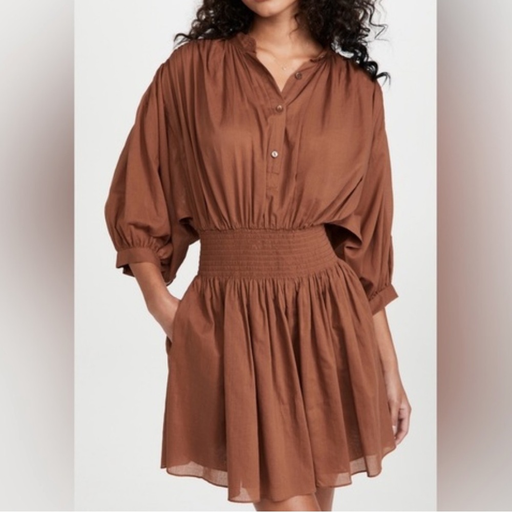 Rebecca Taylor Rust Mini Dress